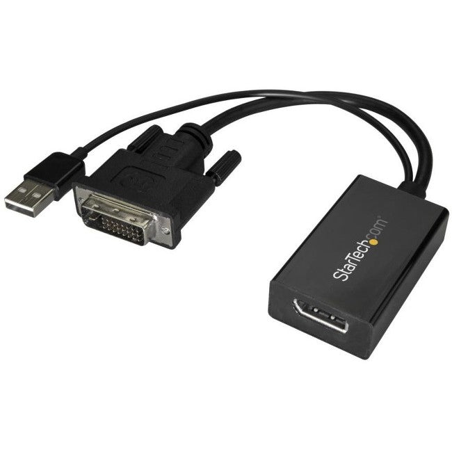 DVI to DisplayPort Adapter - USB Power DVI to DisplayPort Adapter - USB Power